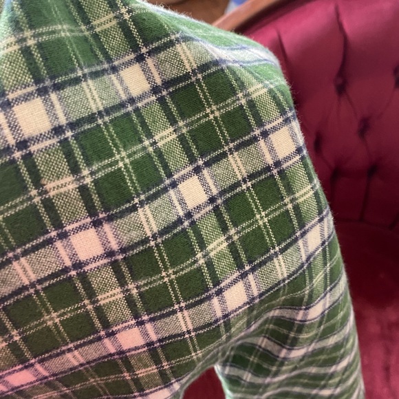 Sweetdil Green plaid romper longalls overalls 24m NWT - Picture 8 of 9